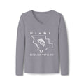 Women's V-Neck Long-Sleeve Fishing Spot Tee