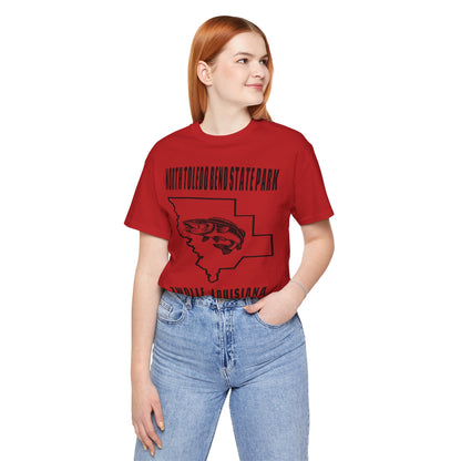 North Toledo Bend State Park Zwolle Louisiana Coordinates T‑Shirt