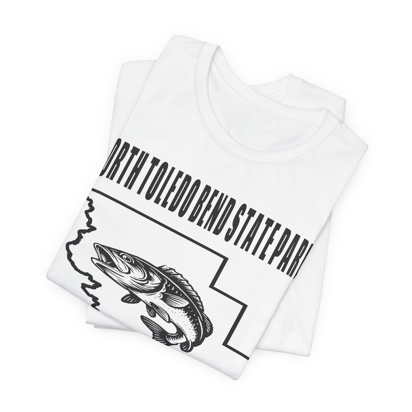 North Toledo Bend State Park Zwolle Louisiana Coordinates T‑Shirt